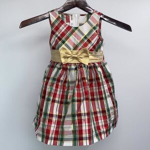 Bonnie Jean Christmas Dress Girls Size 2T